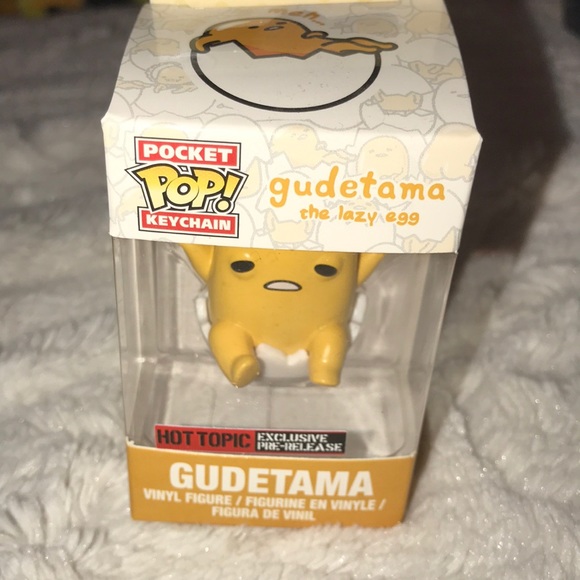Gudetama Keychain Sanrio POP